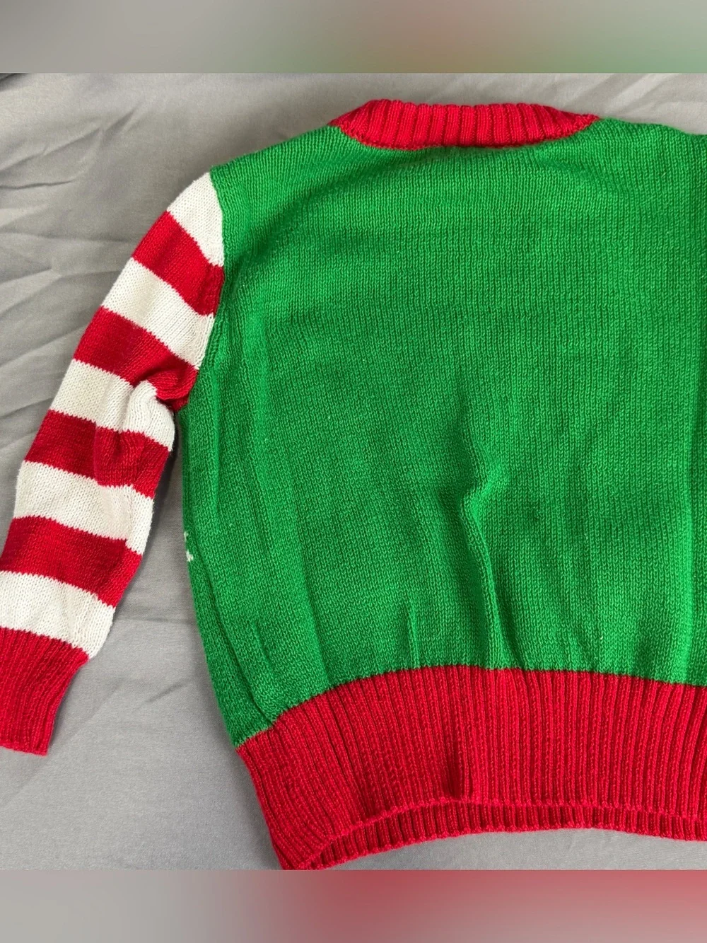 The Grinch “Define Naughty” Ugly Christmas Sweater 12 Month Dr Seuss